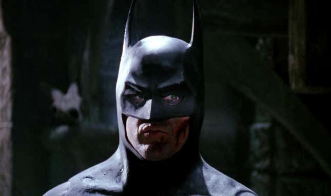 Michael Keaton as Batman in the 1989 film.