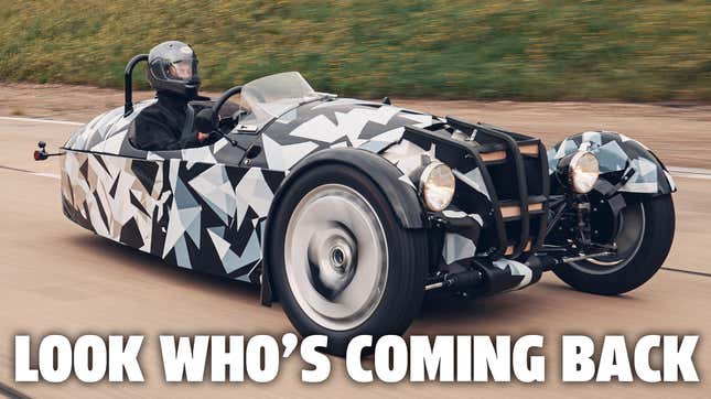 Image for article titled Morgan Is Making An All-New Three-Wheeler For You Practical Car Buyers