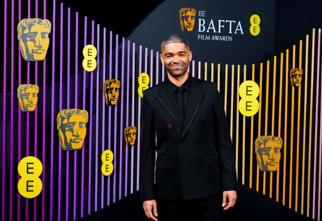 Kingsley Ben-Adir attends the Bafta Film Awards 2024, at the Royal Festival Hall, Southbank Centre, London. Picture date: Sunday February 18, 2024.