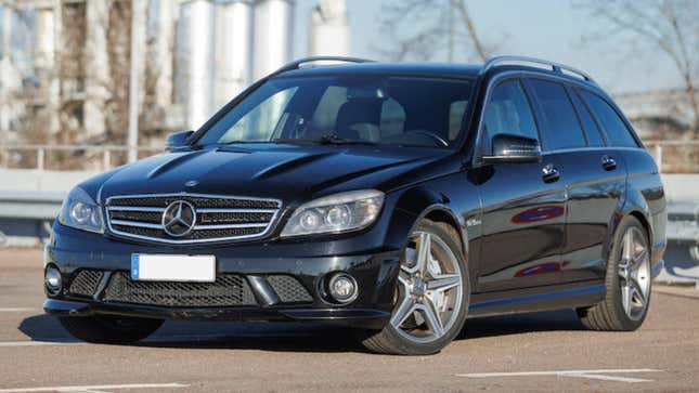 Image for article titled Michael Schumacher&#39;s Old Mercedes C63 AMG Estate Is For Sale