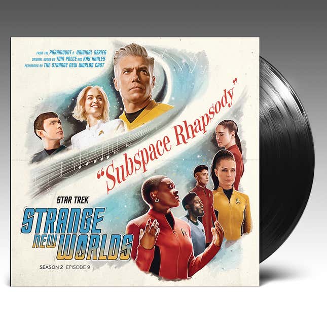 Image for article titled Star Trek: Strange New Worlds&#39; Incredible Musical Episode Is Getting the Vinyl It Deserves