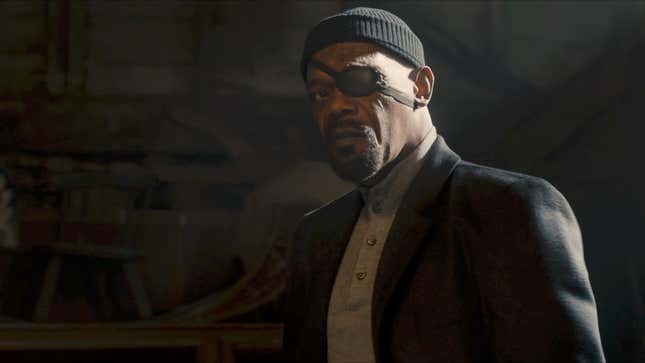 Samuel L. Jackson as Nick Fury in Avengers: Age Of Ultron