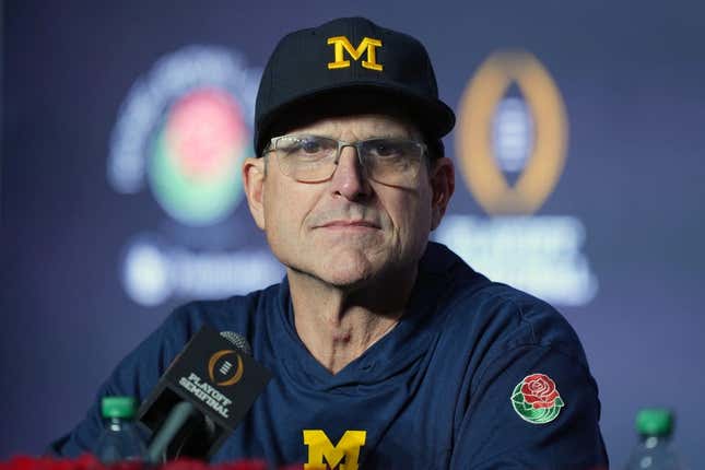 Jim Harbaugh Favored To Bolt Michigan For NFL