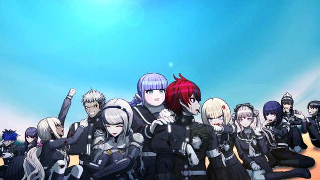 The cast of The Hundred Line.