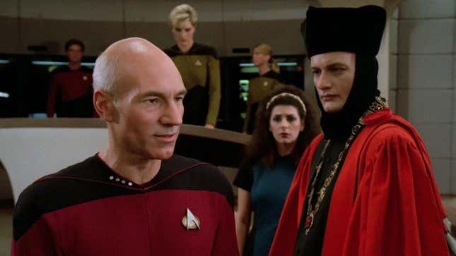 Image for article titled Patrick Stewart Thinks He Wasn&#39;t That Great in The Next Generation&#39;s Early Seasons