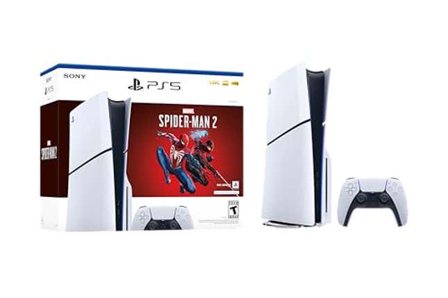 Take 11% Off the PS5 Console Marvel's Spider-Man 2 Bundle