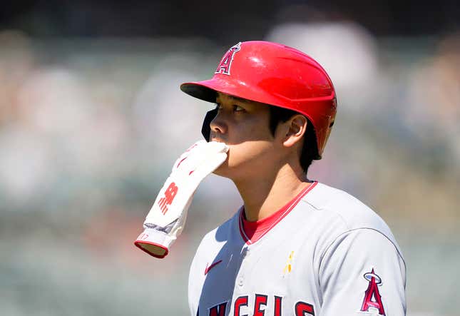 Shohei Ohtani has remained mum on who he is talking to.