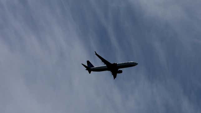 A United Airlines plane