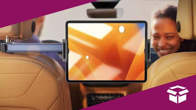 Image for article titled Save 20% on This iPad Car Holder and Watch Anything from the Back Seat