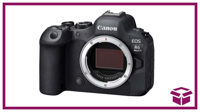 Image for article titled Picture Perfect Savings – Take $500 Off The Canon EOS R6 Mark II Mirrorless Camera