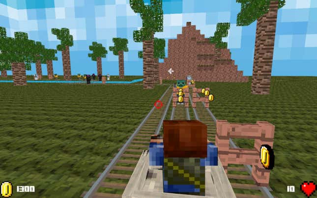 MineCart - 3D Mine Cart Game for MineCraft Screenshots and Videos - Kotaku