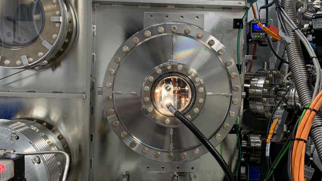 A vacuum chamber at SLAC.