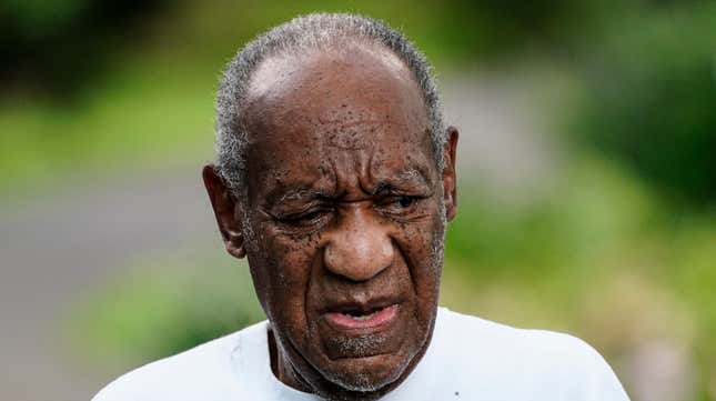 Bill Cosby during a news conference outside his home in Elkins Park, Pa., Wednesday, June 30, 2021.