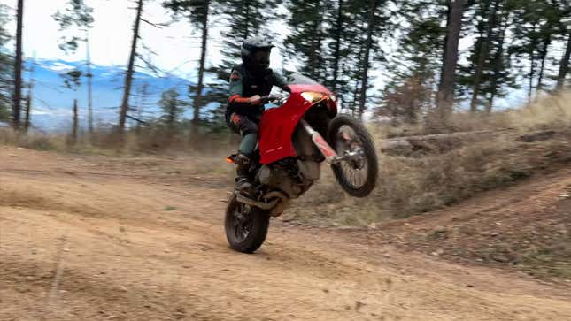 Image for article titled Every Rider Needs A 210-HP Ducati Dirt Bike