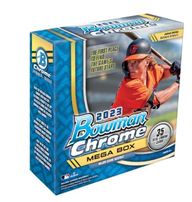 Image for article titled 2023 Bowman Chrome Baseball Mega Box, Now 10% Off