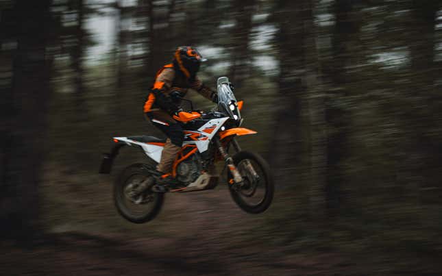 Image for article titled The KTM 390 Adventure R Looks Like The Coolest Baby Rally Bike