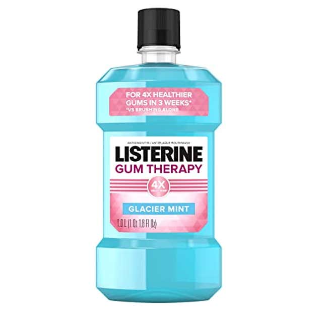 Image for article titled Listerine Gum Therapy Antiplaque &amp; Anti-Gingivitis Mouthwash, Now 25% Off