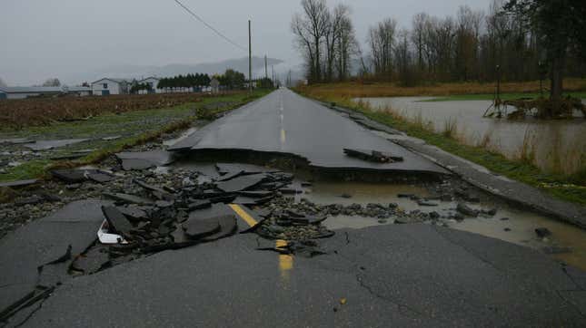 Image for article titled Vancouver Cut Off By Road From Canada