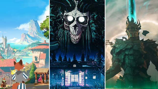 Art shows new games revealed during the Future Spring Showcase.