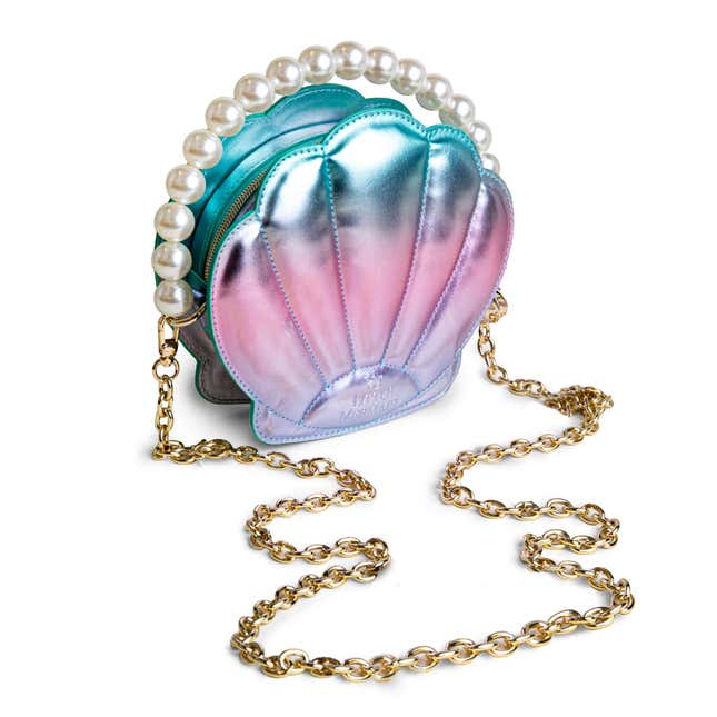 Little Mermaid shell purse kids