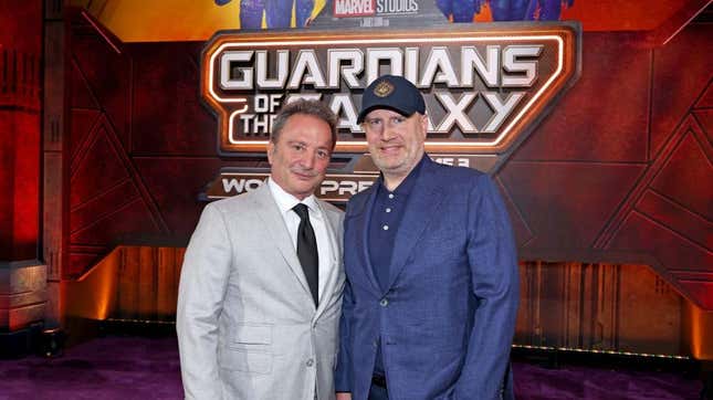 With Alonso out, Louis D’Esposito and Kevin Feige remained.