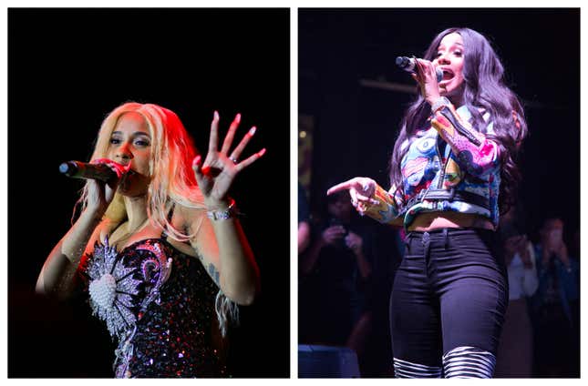 Cardi B at Jackson State University Homecoming; Howard University Homecoming in 2017