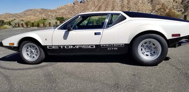 Image for article titled At $89,000, Will This 1973 De Tomaso Pantera Go Pretty Dang Quick?