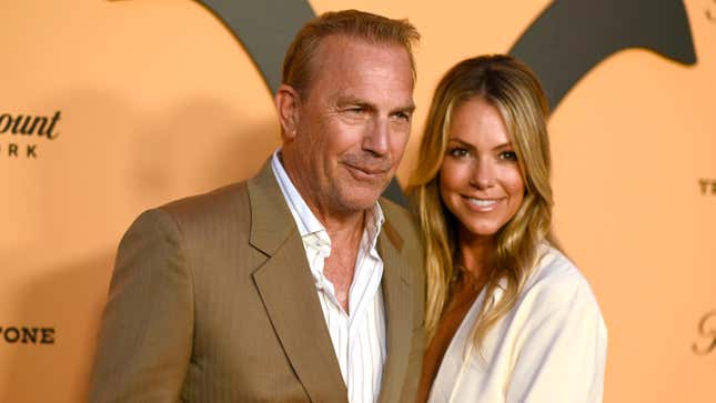 Image for article titled Kevin Costner’s Wife Filed for Divorce and Now Won't Move Out of His House