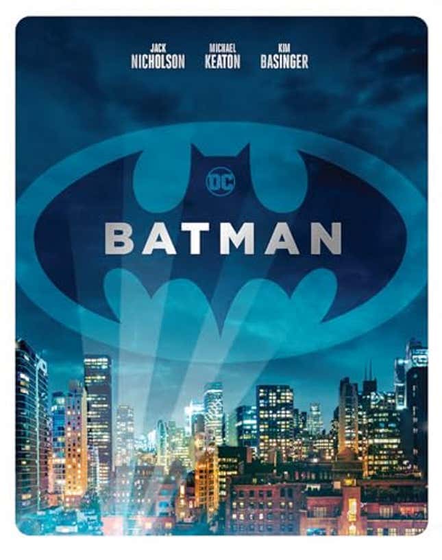 Image for article titled Batman (1989) 4K Steelbook (4K Ultra HD Steelbook + Digital) [4K UHD], Now 36% Off