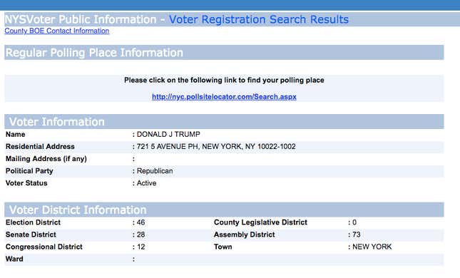 Image for article titled Donald Trump was one of 40 million early voters in the US midterms
