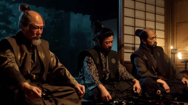 Tokuma Nishioka, Tadanobu Asano, and Shinnosuke Abe