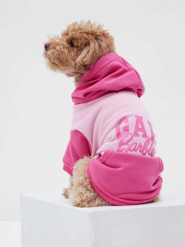 Gap Barbie pet hoodie
