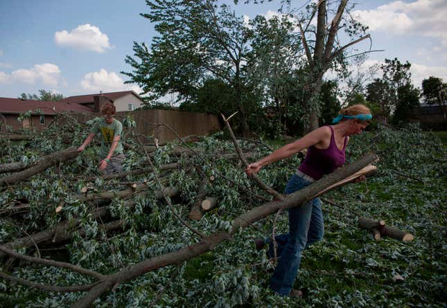 Image for article titled Photos: 12 days of powerful tornadoes from Texas to Pennsylvania