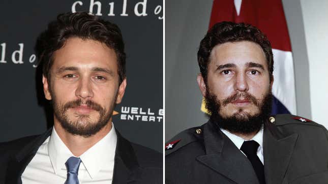 Image for article titled James Franco Landed Fidel Castro Role After Very Intense Search for Latino Man, Apparently
