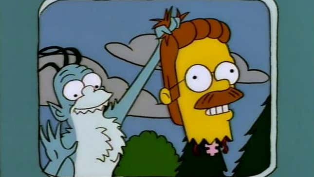 There have been scarier #TreehouseOfHorror moments, but has Bart