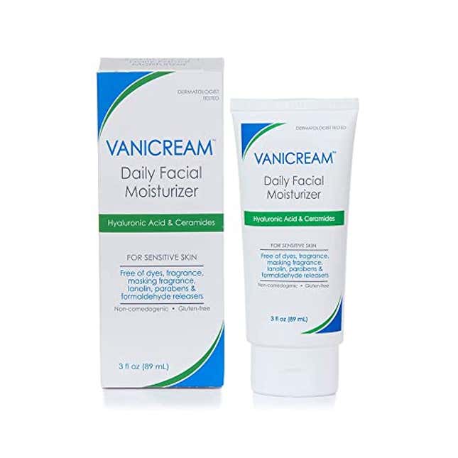 Image for article titled Vanicream Daily Facial Moisturizer With Ceramides and Hyaluronic Acid, Now 50% Off