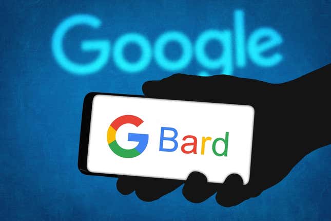 The Google Bard logo