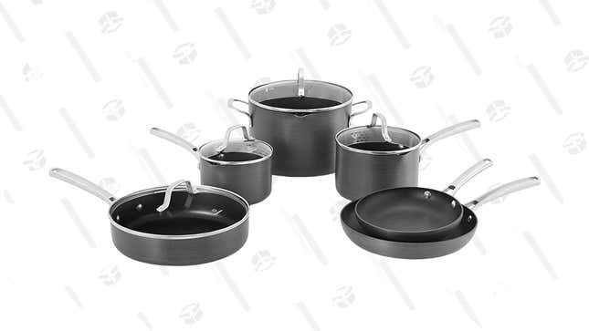 Calphalon Classic Nonstick 10-Piece Cookware Set | $185 | Amazon