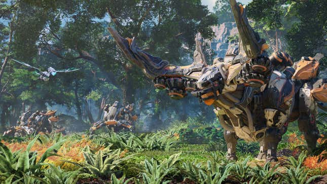 This a screenshot from Light of Motiram, not Horizon: Zero Dawn.