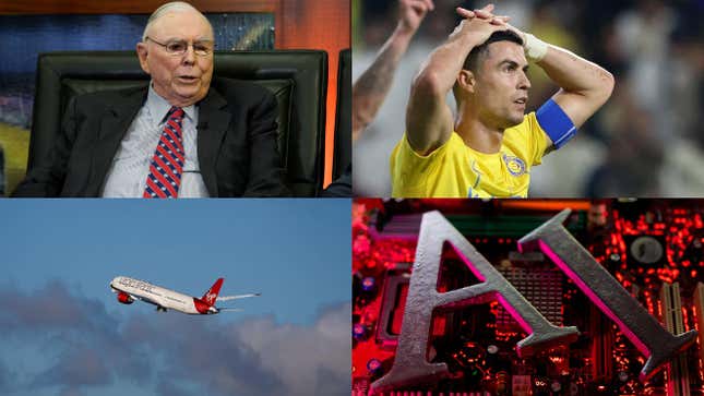 Image for article titled The week in business: Crypto lawsuits, the wit of Charlie Munger