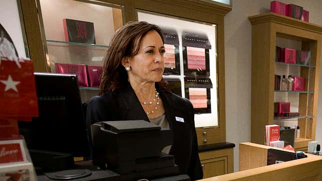 Image for article titled Kamala Harris Picks Up Seasonal Job At Macy’s