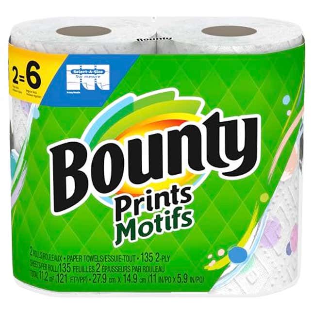 Image for article titled Bounty Select-A-Size Paper Towels, Now 28% Off