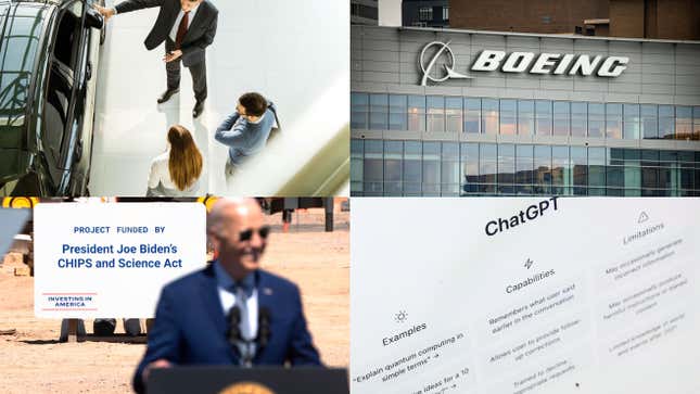 business new tamfitronics Image for article titled An exploded bridge, a car dealership cyberattack, and Boeing's slow CEO search: Business news roundup