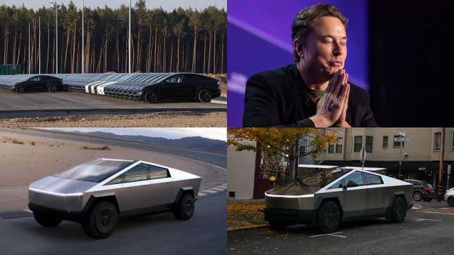 Image for article titled Tesla Cybertuck Woes, EV Fears And Union Action In This Week&#39;s News Roundup