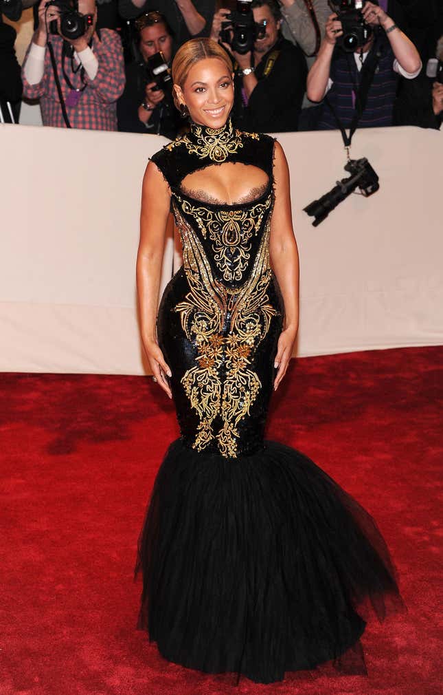 Image for article titled All the Times Beyoncé Slayed the Red Carpet