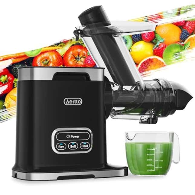 Image for article titled Seize the Opportunity to Save 66% on Aeitto Cold Press Juicer Machines