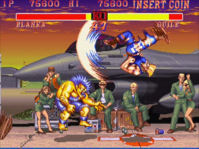 Street Fighter II - Hyper Fighting - Guile (Arcade) 