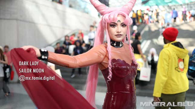 A cosplayer at Anime NYC 2024