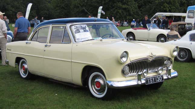 A 1956 Simca Vedette Versailles