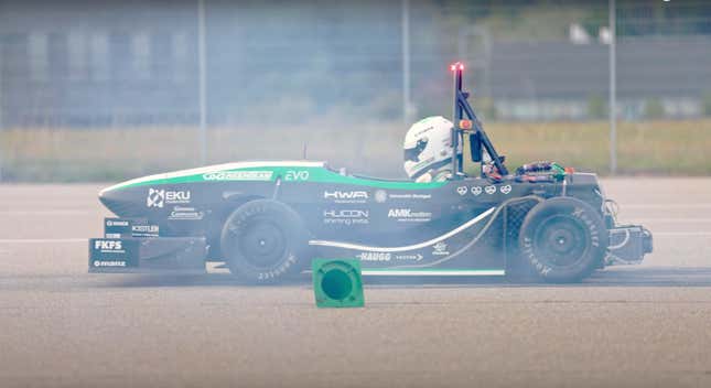 Image for article titled GreenTeam Sets a New EV Acceleration Record